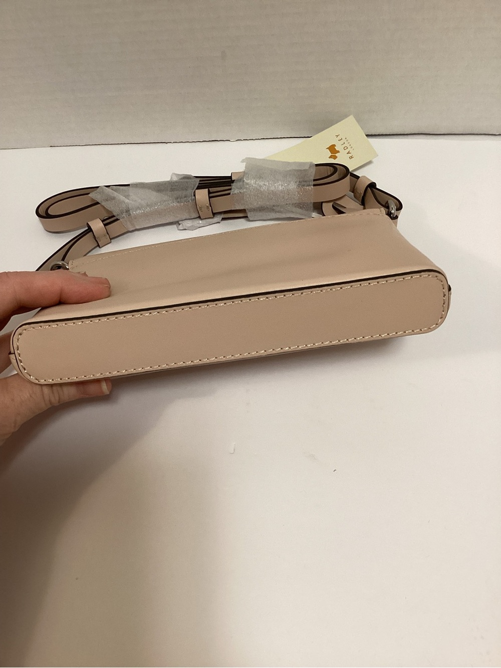 RADLEY LONDON Blush Pink Leather Crossbody Bag NWT - Picture 4 of 16